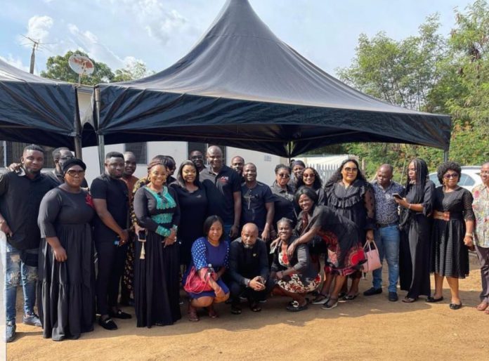 Emotional moment Gospel musicians mourned with Uncle Ato