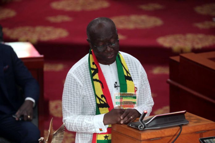 Ken Ofori-Atta reads 2023 Budget in Parliament