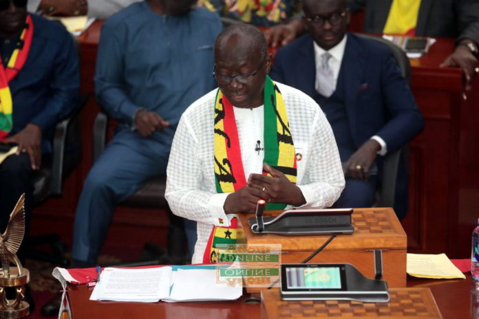 Ken Ofori-Atta reads 2023 Budget in Parliament