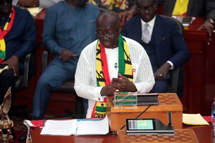 Ken Ofori-Atta reads 2023 Budget in Parliament