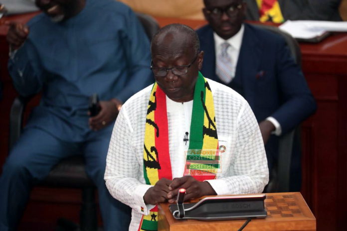 Ken Ofori-Atta reads 2023 Budget in Parliament