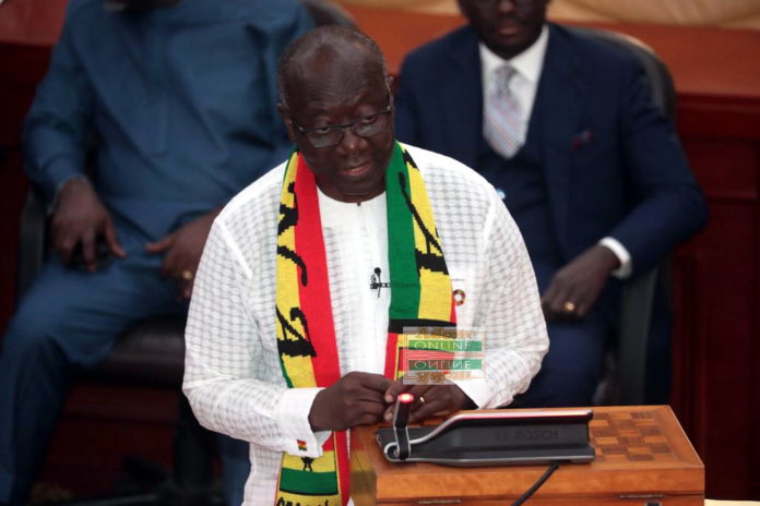 Ken Ofori-Atta reads 2023 Budget in Parliament