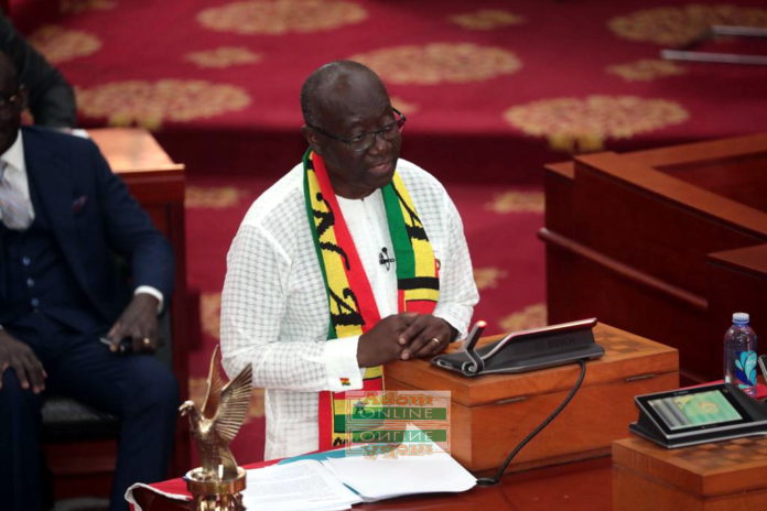 Ken Ofori-Atta reads 2023 Budget in Parliament