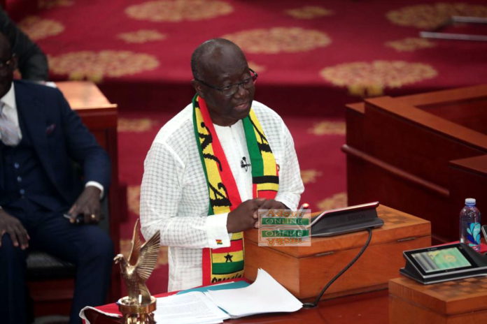 Ken Ofori-Atta reads 2023 Budget in Parliament