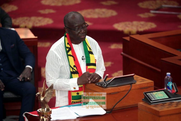 Ken Ofori-Atta reads 2023 Budget in Parliament