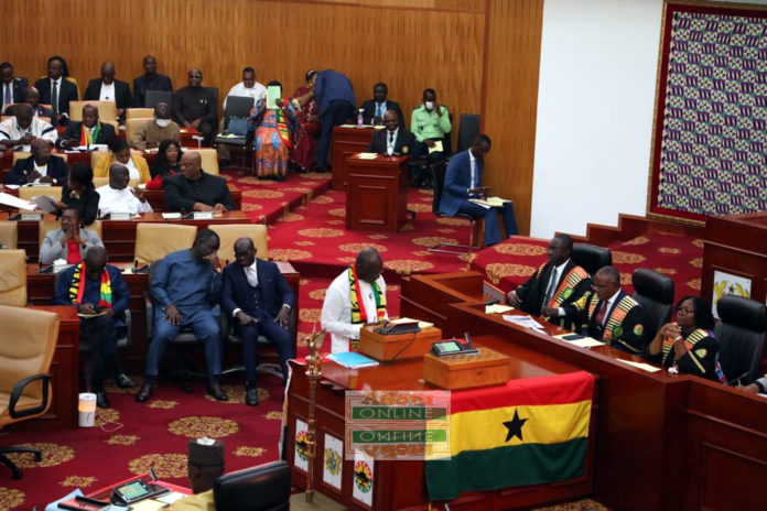 Ken Ofori-Atta reads 2023 Budget in Parliament