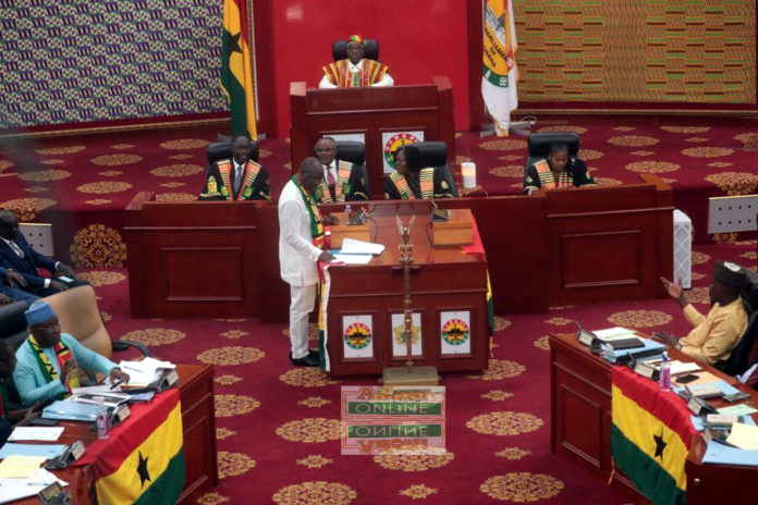 Ken Ofori-Atta reads 2023 Budget in Parliament