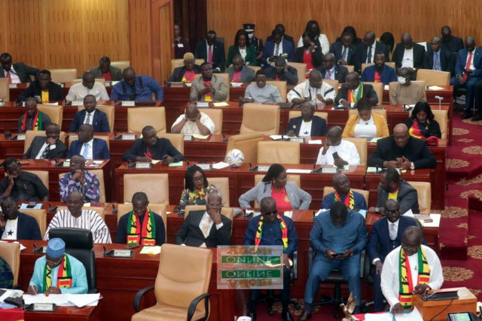 Ken Ofori-Atta reads 2023 Budget in Parliament