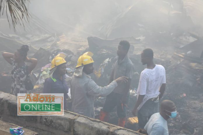 Kantamanto market fire