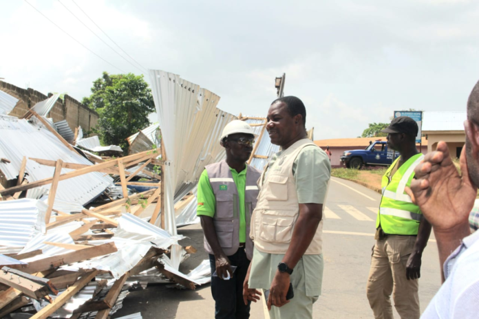 Obuasi demolishing
