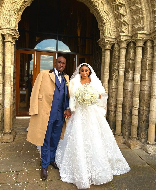 Videos from Rita Dominic and Fidelis Anosike's white wedding trends online. Photo credit: @instablog/@chiomaakpotha Read more: https://www.legit.ng/entertainment/celebrities/1506311-it-official-videos-sweet-moment-rita-dominic-hubby-fidelis-anosike-tie-knot-trends/ Videos from Rita Dominic and Fidelis Anosike's white wedding trends online. Photo credit: @instablog/@chiomaakpotha Read more: https://www.legit.ng/entertainment/celebrities/1506311-it-official-videos-sweet-moment-rita-dominic-hubby-fidelis-anosike-tie-knot-trends/