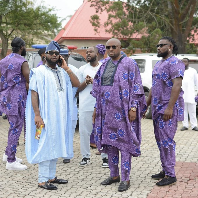 Excitement as Davido is spotted for the first time after son's demise
