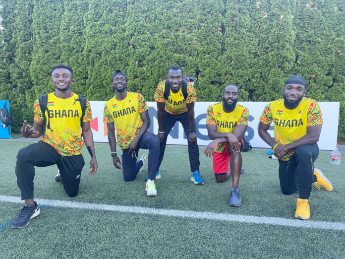 Ghana 4x100 relay team