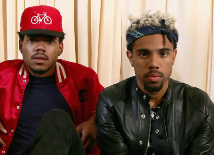 Chance the Rapper & Vic Mensa (Credit: The Boombox) Chance the Rapper & Vic Mensa (Credit: The Boombox)
