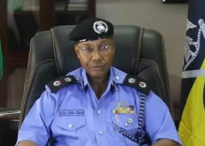 he Inspector-General of Police, Usman Alkali Baba he Inspector-General of Police, Usman Alkali Baba