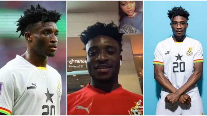 Thick Ghanaian Lady Fakes Edited Video Call With Kudus Source: kudu’s girlfriend on TikTok, Gettyimages Thick Ghanaian Lady Fakes Edited Video Call With Kudus Source: kudu’s girlfriend on TikTok, Gettyimages
