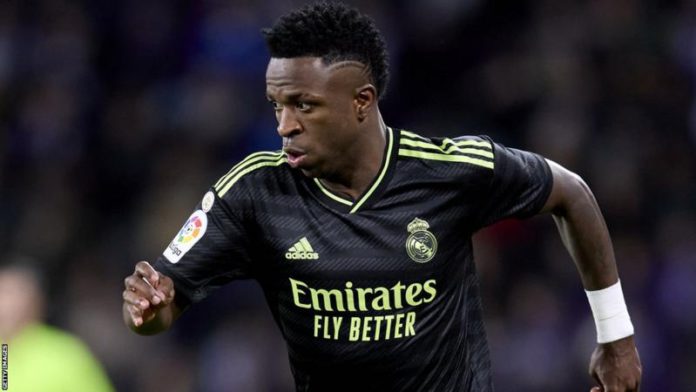 Vinicius Jr joined Real Madrid for £38m as an 18-year-old in 2018 Vinicius Jr joined Real Madrid for £38m as an 18-year-old in 2018