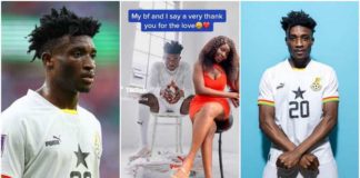 Pretty Lady Sits Beside Kudus In Photoshopped Video Photo Source: gettyimages, obibini_alicia on TikTok