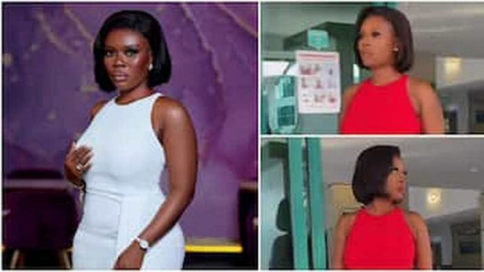 Media personality Deloris Frimpong Manso looks elegant in sleeveless dresses. source: @delayghana Media personality Deloris Frimpong Manso looks elegant in sleeveless dresses. source: @delayghana