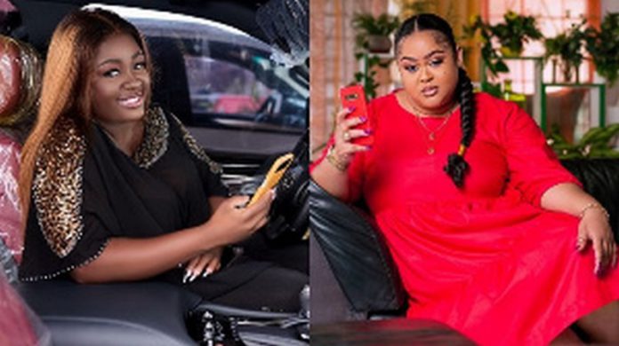 Ghanaian actresses, Tracey Boakye and Vivian Jill Ghanaian actresses, Tracey Boakye and Vivian Jill