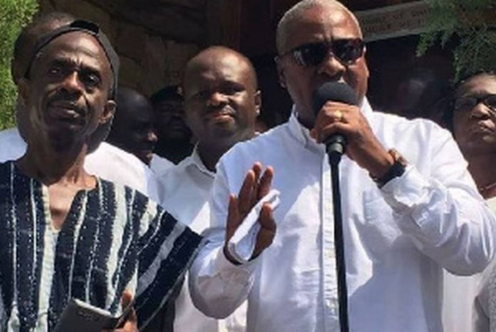 Mahama Asiedu Nketia NDC Chairman, Asiedu Nketiah and former president John Mahama