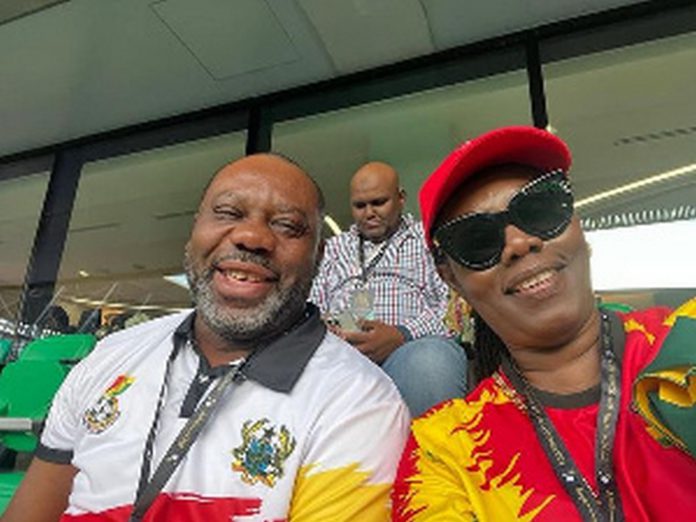 Energy Minister Dr Matthew Opoku-Prempeh and Mrs Ursula Owusu-Ekuful in Qatar Photo source: instagram.com/hon_ursula_owusu