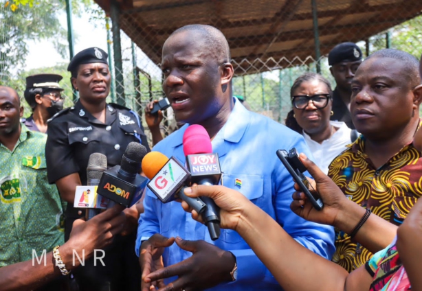 Accra Zoo reopening Lands Minister Samuel Abu Jinapor