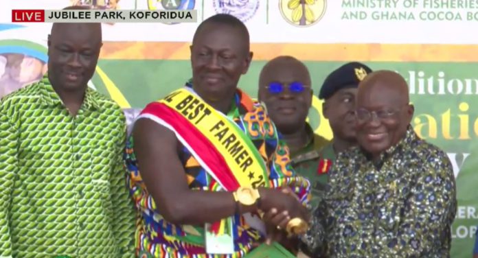 Nana Yaw Sarpong Siriboe is 2022 Best Farmer