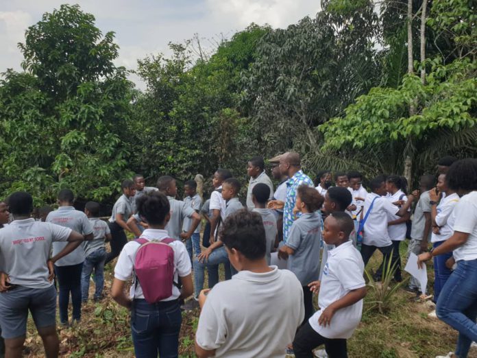 Local Tourists school on new agric module introduced by B-BOVID farms