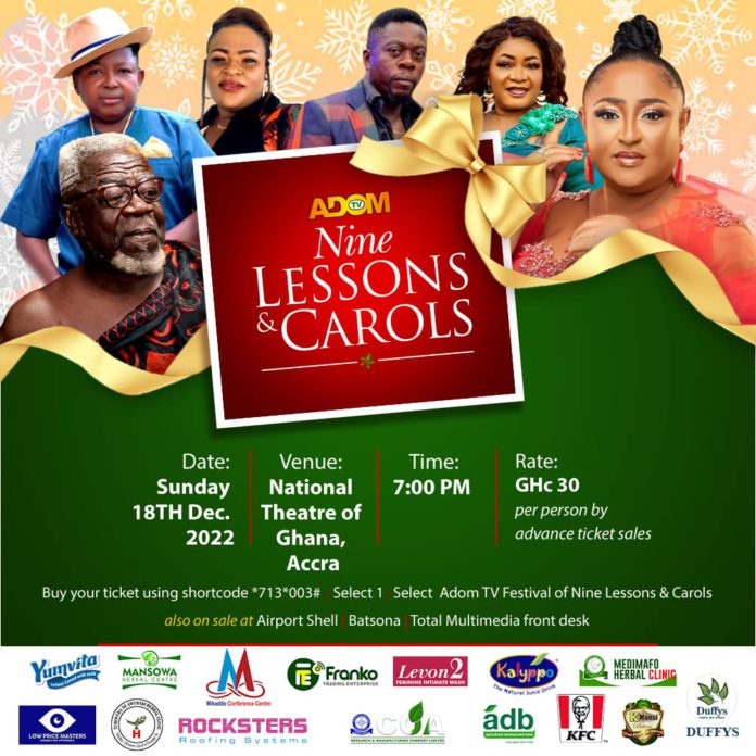 Adom TV Nine Lessons and Carols