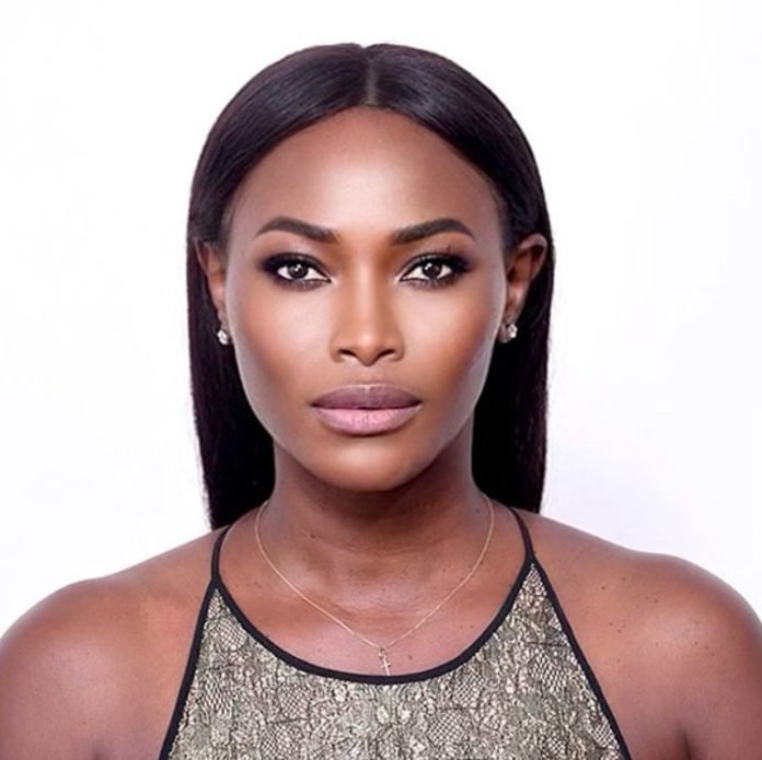 Top model Belinda Baidoo