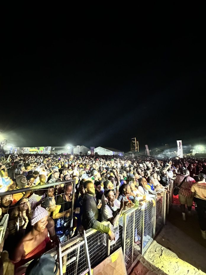 Top artistes perform as fans hold free concert for Davido in honour of his son