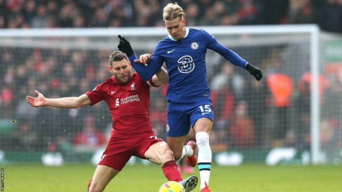 Mykhailo Mudryk made his Chelsea debut as a substitute against Liverpool on Saturday Mykhailo Mudryk made his Chelsea debut as a substitute against Liverpool on Saturday