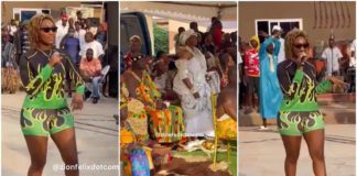 Wendy Shay Causes Stir In Tight Outfit Photo Source: zionfelixdotcom