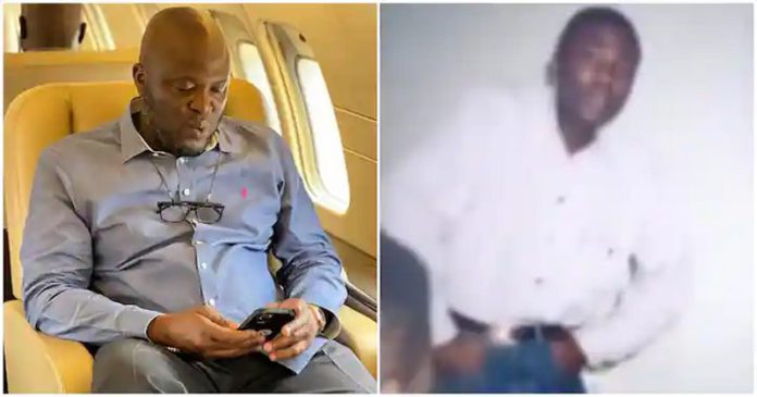Ibrahim Mahama in his private jet (left) and in his youthful days (right). Photo Source: @ibrahim_mahama_71 Ibrahim Mahama in his private jet (left) and in his youthful days (right). Photo Source: @ibrahim_mahama_71