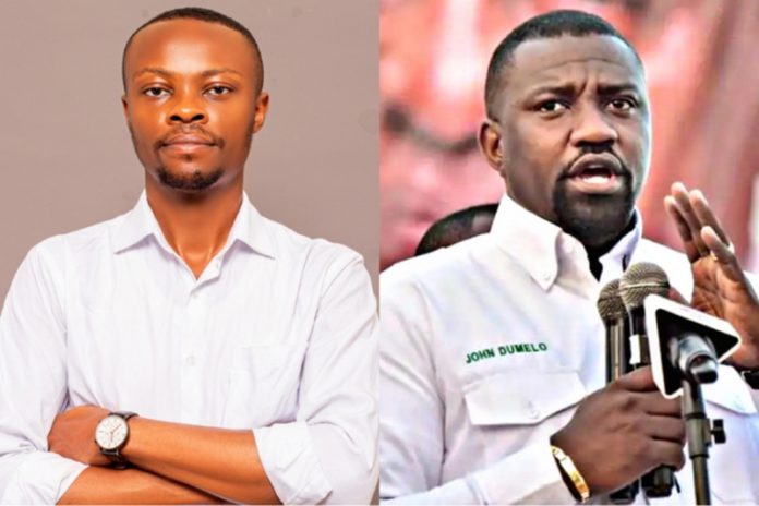 Moses Baafi Acheampong and John Dumelo Moses Baafi Acheampong and John Dumelo