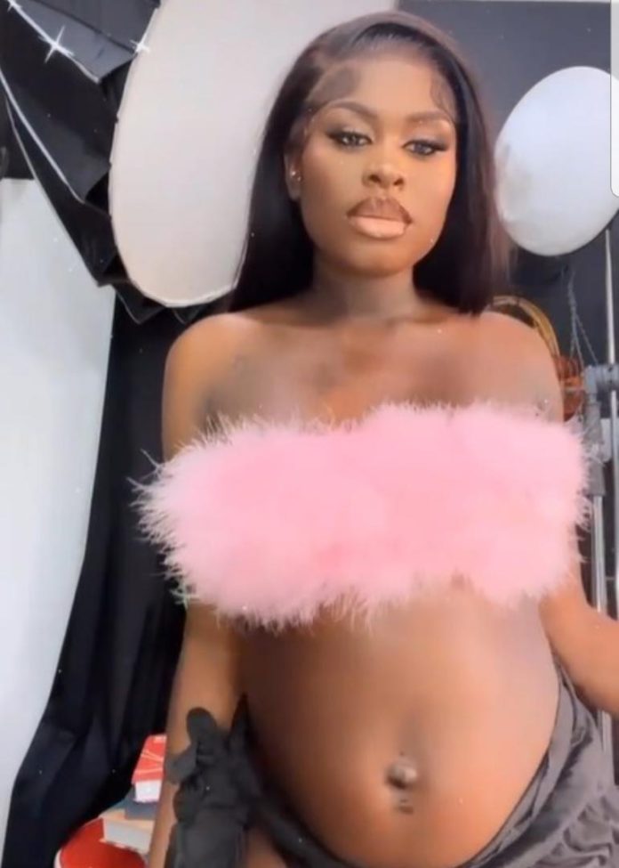 Pregnant Yaa Jackson