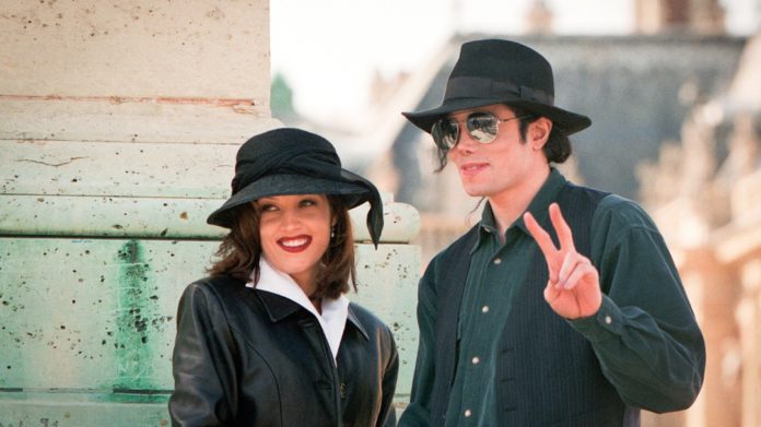 Michael Jackson and Lisa Presley