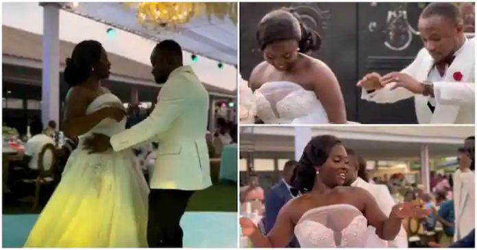 Ghanaian couple shows off their dance moves. source: @mc_km Ghanaian couple shows off their dance moves. source: @mc_km