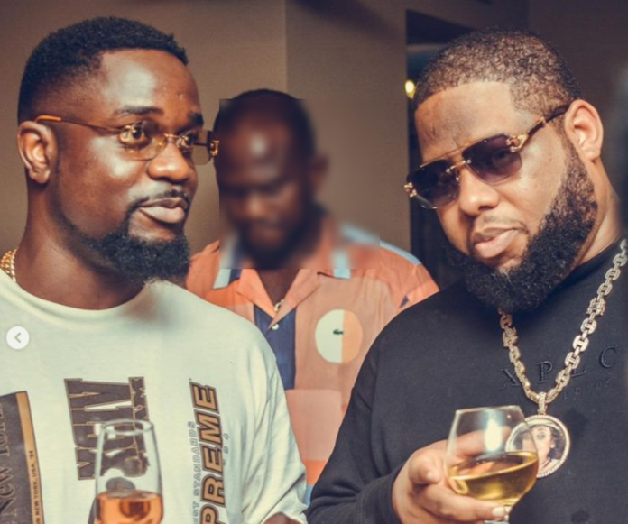 Sarkodie and D Black Sarkodie and D Black