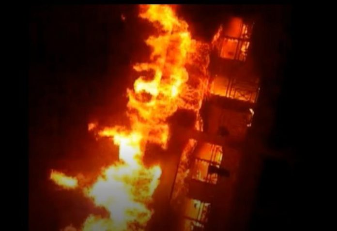 Wa SHS fire