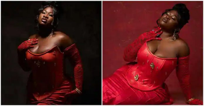 Sista Afia marks Valentine's Day in style. Photo Source: @sista.afia Sista Afia marks Valentine's Day in style. Photo Source: @sista.afia