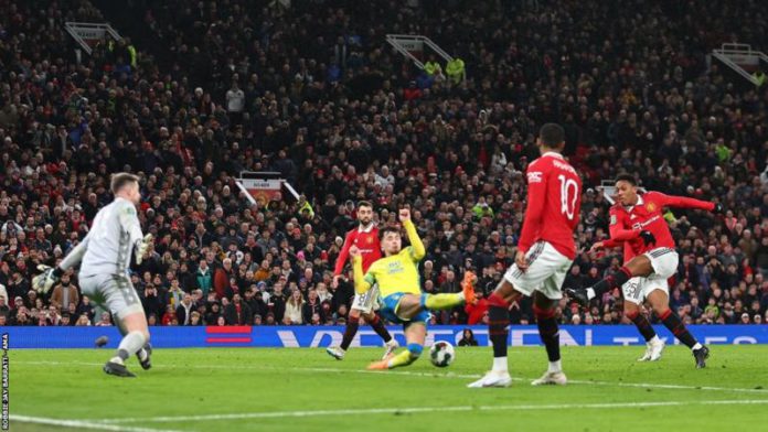Manchester United's Anthony Martial scored 10 minutes after coming off the bench Manchester United's Anthony Martial scored 10 minutes after coming off the bench