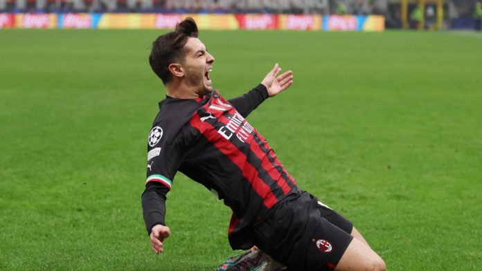 Brahim Diaz of AC Milan celebrates Image credit: Getty Images Brahim Diaz of AC Milan celebrates Image credit: Getty Images