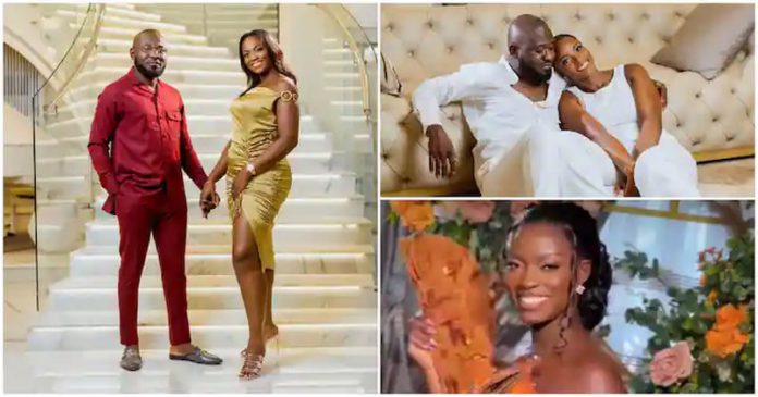 Ghanaian couple Ama Koomson and her husband look stylish together. source: @kingkwekuananse_photography Ghanaian couple Ama Koomson and her husband look stylish together. source: @kingkwekuananse_photography