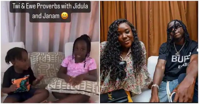 Stonebwoy's adorable family. Photo Source: @drlouisa Stonebwoy's adorable family. Photo Source: @drlouisa