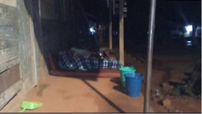 Students of Yilo Krobo SHS sleeping in the open Students of Yilo Krobo SHS sleeping in the open