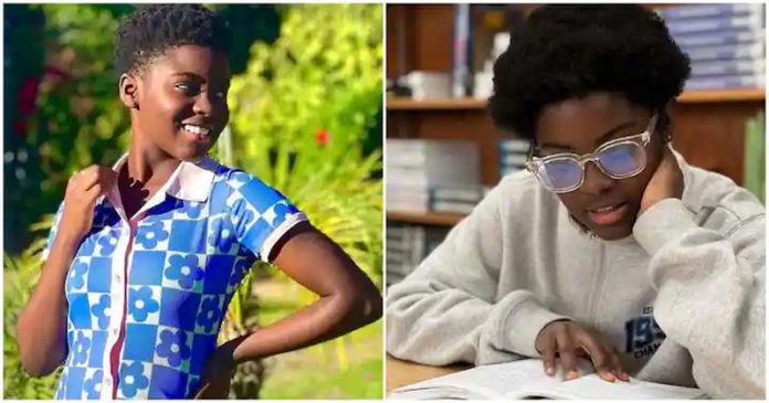 DJ Switch studies in the library. Photo Source: @djswitchghana DJ Switch studies in the library. Photo Source: @djswitchghana