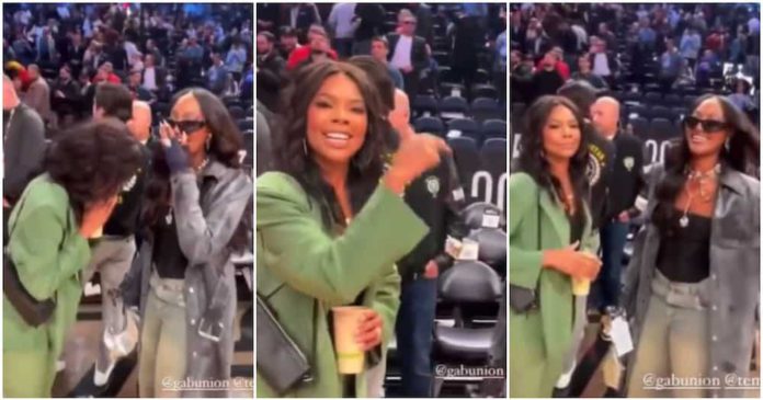 Gabrielle Union and Tems