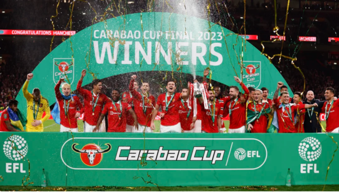 Manchester United won the cup / James Baylis - AMA/GettyImages Manchester United won the cup / James Baylis - AMA/GettyImages